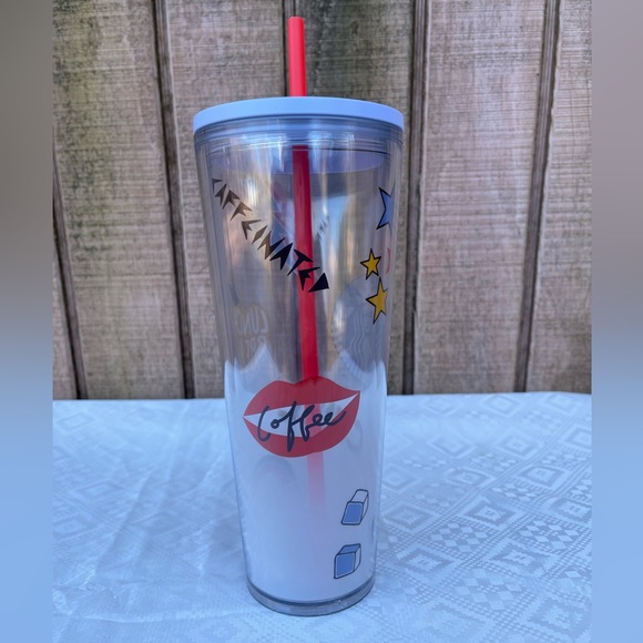 STARBUCKS Reusable Cold Cup w/ Lid and Straw - Picture 5 of 7